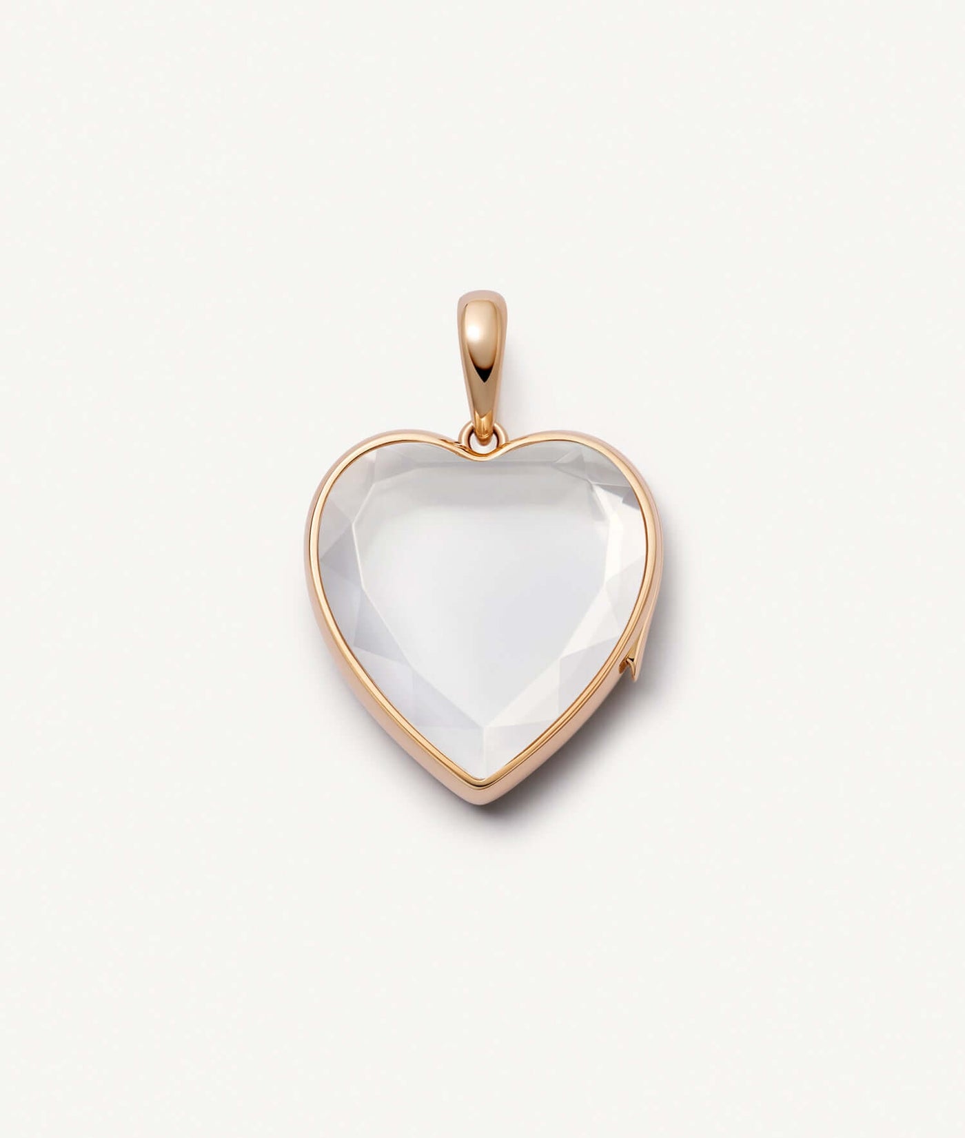 Collier Rose Heart