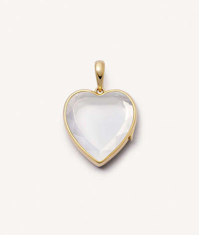 Collier Large Heart of Gold