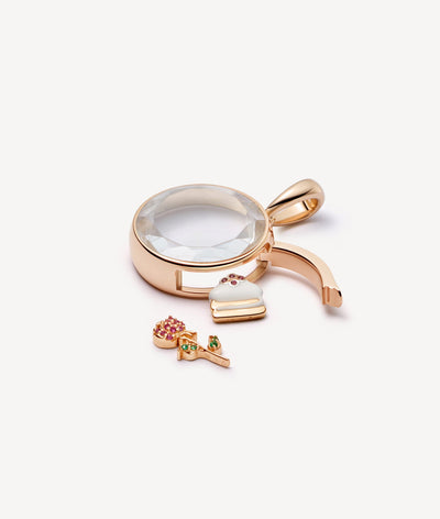 Collier Midi Round Rose Gold