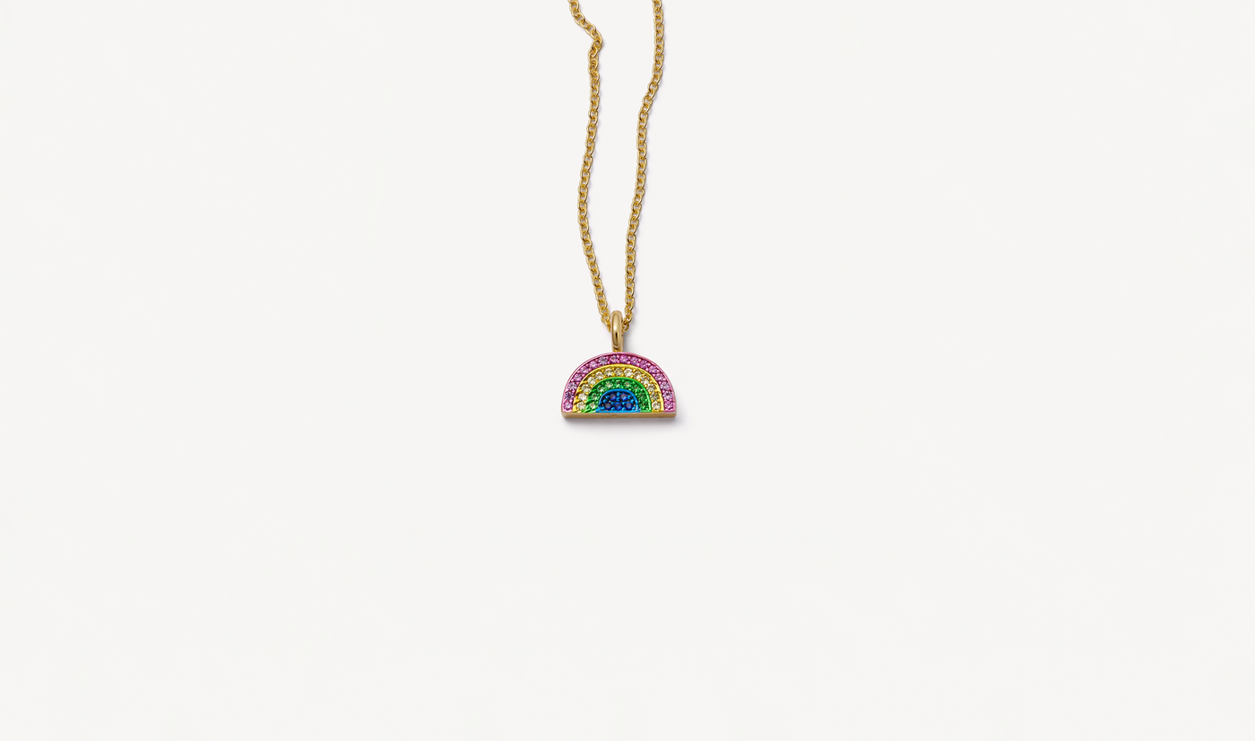 Collier Sapphire Rainbow