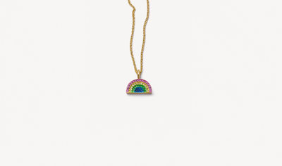 Collier Sapphire Rainbow