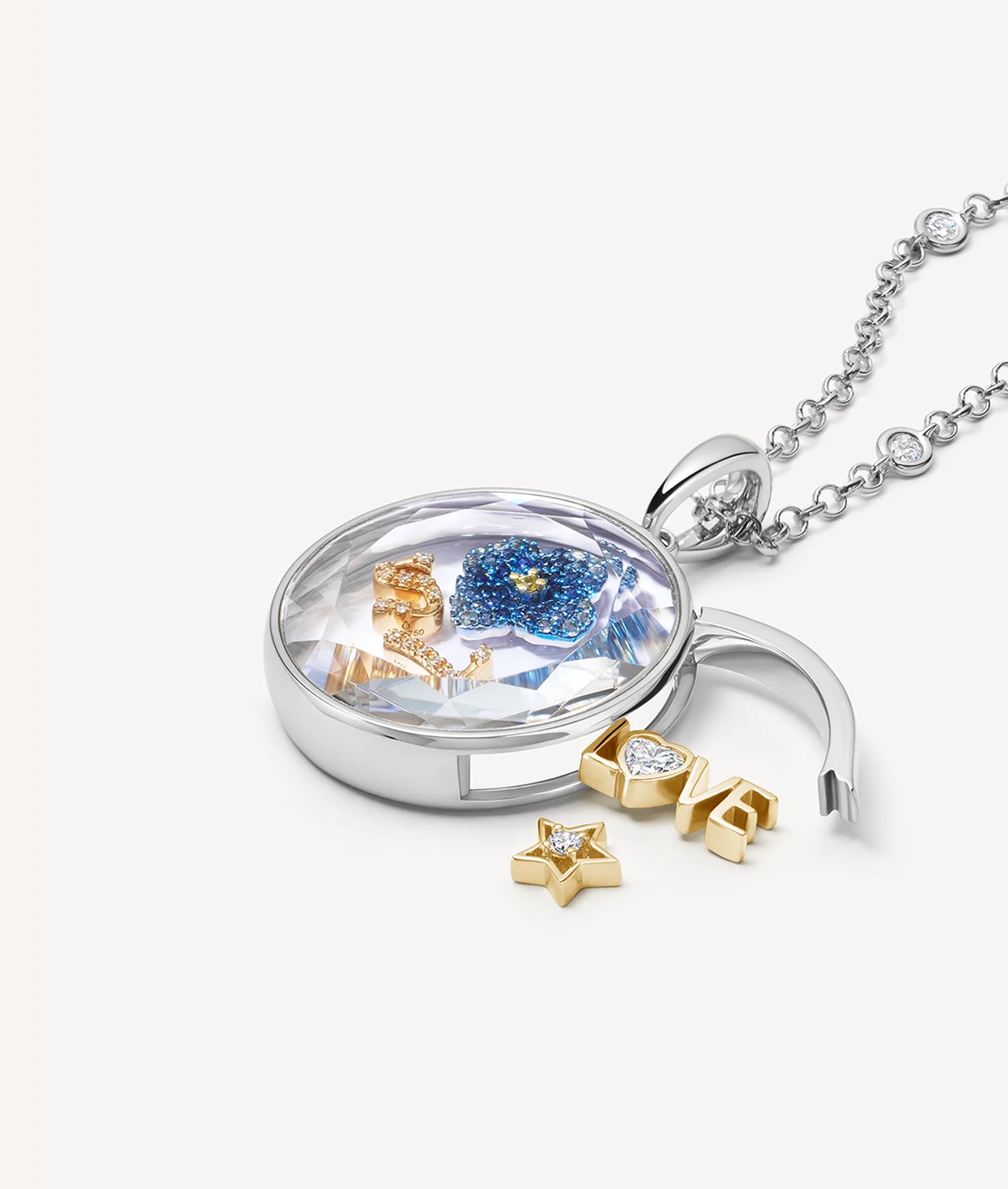 Blue Poppy Charm