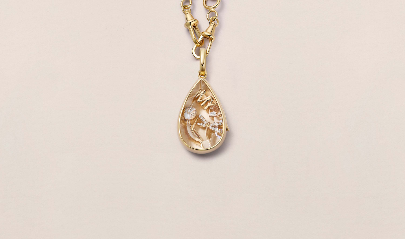 Collier Lacrima Teardrop